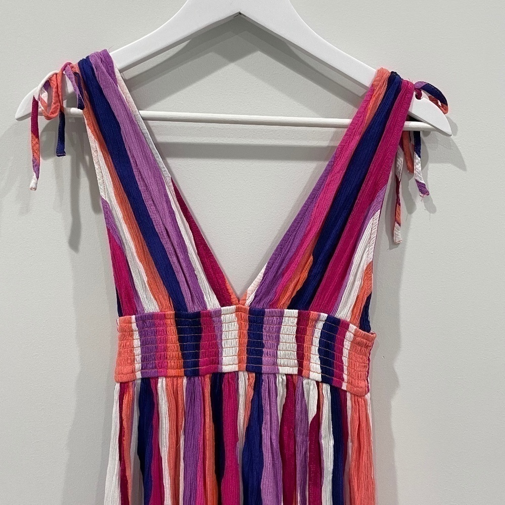 Forever 21 Contemporary Multicolor Striped Dress - Picture 2 of 4